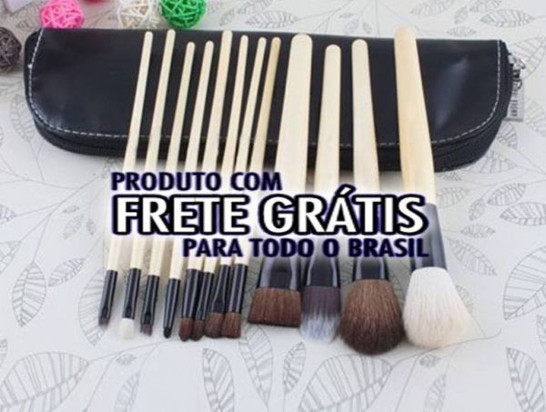 Kit 12 pinceis Réplica Bobbi Brown