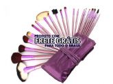 Kit 22 pinceis Roxo